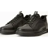 Online Vinci Leather Shoes Vinci Leather The Vilnius Leather Sneaker Black