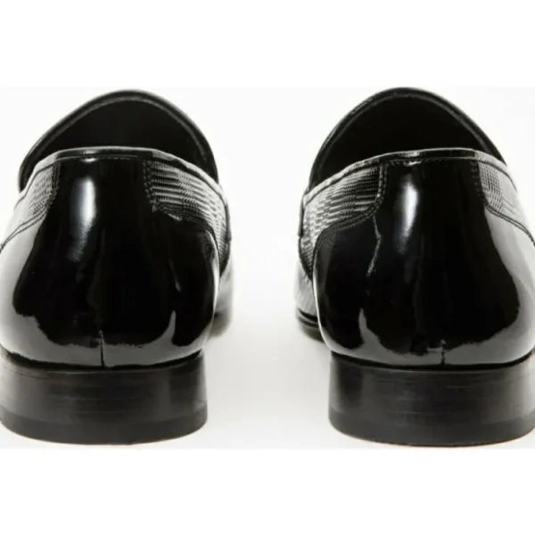 vinci_leather_the_warsaw__2.webp Hot Vinci Leather Shoes Vinci Leather The Warsaw Shoe Leather Bit Loafer (2004) Black