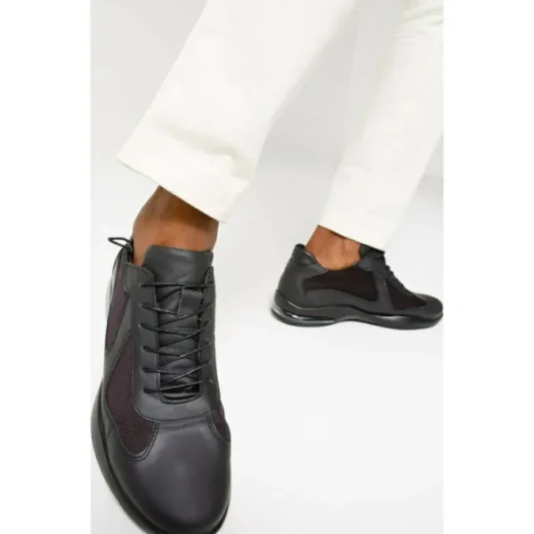 vinci_leather_the_zona_bl_6.webp New Vinci Leather Shoes Vinci Leather The Zona Leather Sneaker (15123) Black