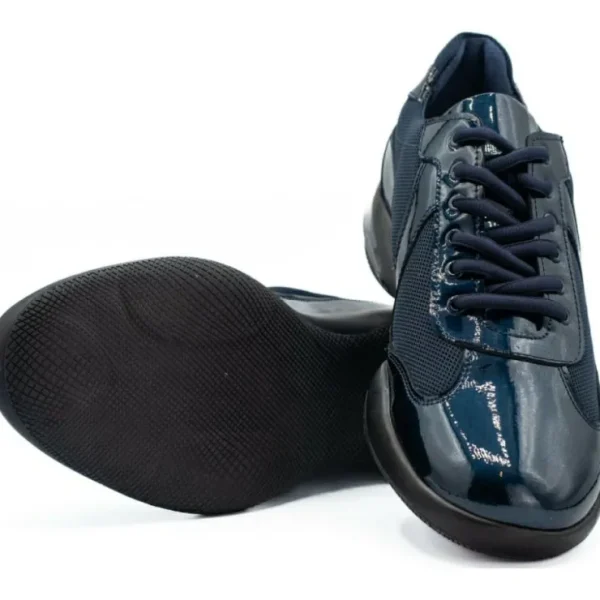 vinci_leather_the_zona_na_2.webp Discount Vinci Leather Shoes Vinci Leather The Zona Leather Sneaker (15123) Navy