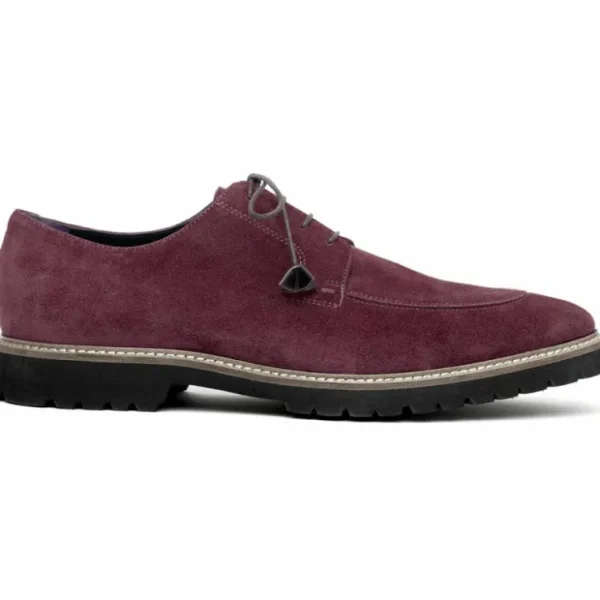 zelli_campo_suede_goatski_0-2.webp Cheap Zelli Campo Suede Goatskin Lace-up Shoes (26-220-BDX) Bordeaux