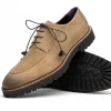 Sale Zelli Campo Suede Goatskin / Wax Lace-up Shoes (26-224-) Oak