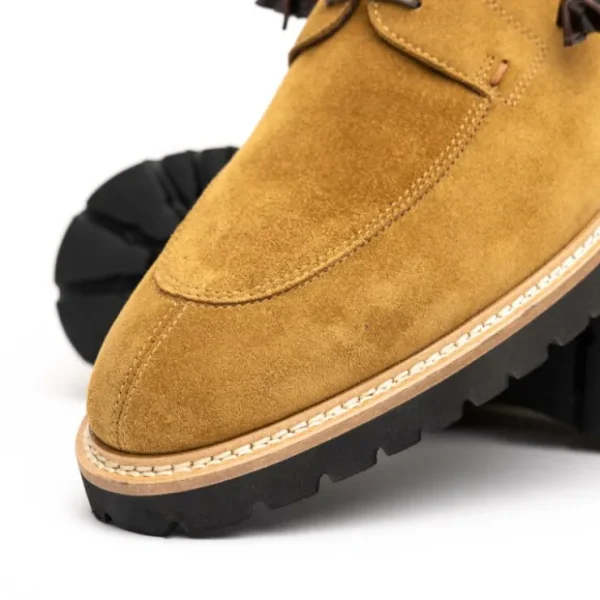 zelli_campo_suede_goatski_3-3.webp Hot Zelli Campo Suede Goatskin Lace-up Shoes (26-220-TAB) Tobacco
