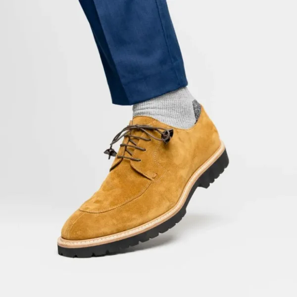 zelli_campo_suede_goatski_8-2.webp Hot Zelli Campo Suede Goatskin Lace-up Shoes (26-220-TAB) Tobacco