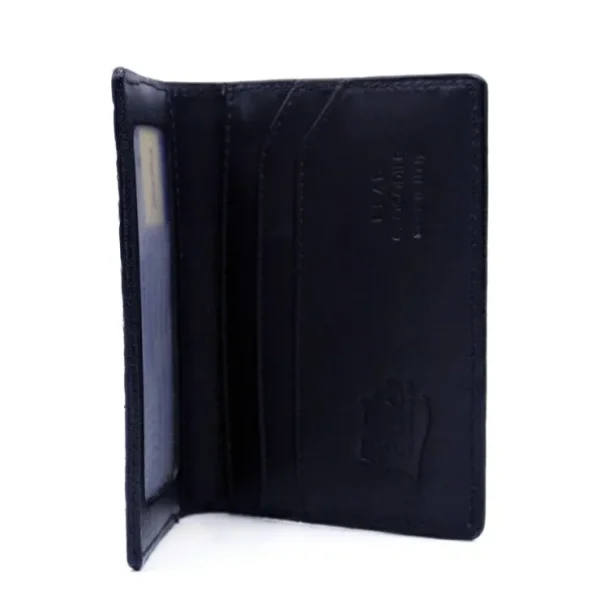 zelli_crocodile_card_case_2.webp Discount Zelli Crocodile Card Case Black