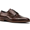 Shop Zelli Enzo Cap Toe Shoes (25-550-CST) Chestnut