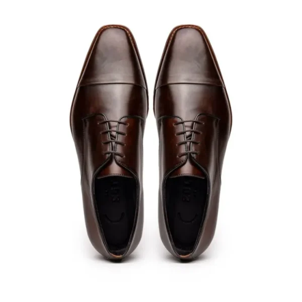 zelli_enzo_cap_toe_shoes__4.webp Shop Zelli Enzo Cap Toe Shoes (25-550-CST) Chestnut