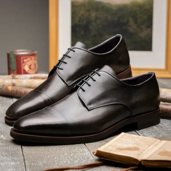 zelli_enzo_cap_toe_shoes__5-1.webp Cheap Zelli Enzo Cap Toe Shoes (25-550-GRY) Grey