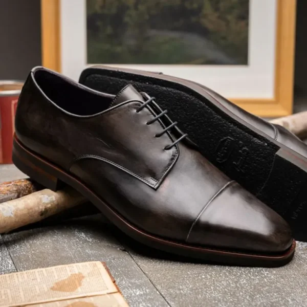 zelli_enzo_cap_toe_shoes__7-1.webp Cheap Zelli Enzo Cap Toe Shoes (25-550-GRY) Grey