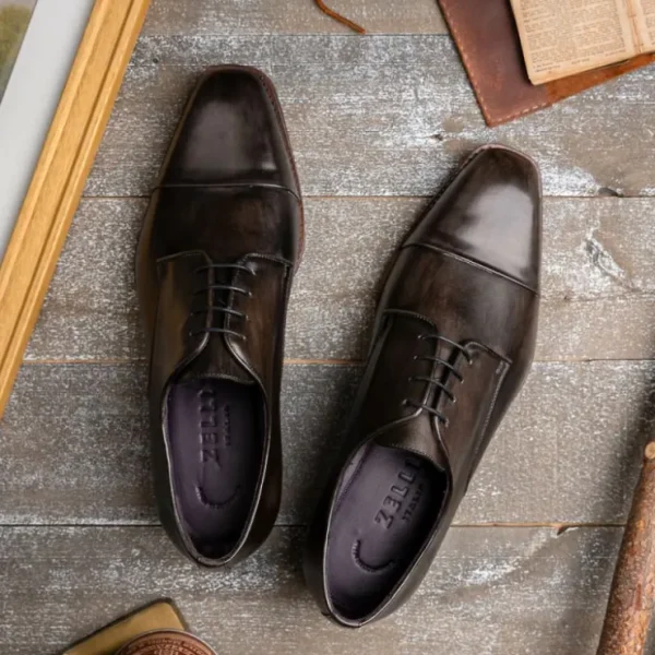 zelli_enzo_cap_toe_shoes__8-1.webp Cheap Zelli Enzo Cap Toe Shoes (25-550-GRY) Grey