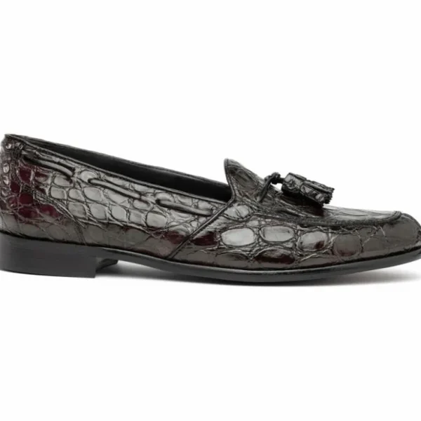zelli_franco_crocodile_ta_0-2.webp Store Zelli Franco Crocodile Tassel Loafers (11-582-NIC) Nicotine