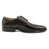Sale Zelli Giovanni Lizard Cap Toe Brogues (24-526-BRN) Brown