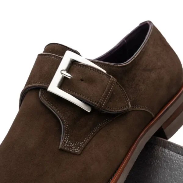 zelli_hebilla_italian_sue_3.webp Fashion Zelli Hebilla Italian Suede Monk Strap Dark (56-110-DBR) Brown