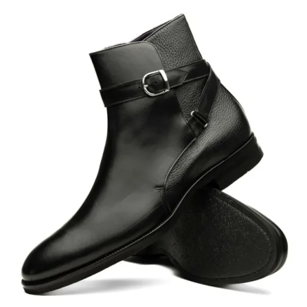 zelli_jodphur_italian_cal_1.webp Flash Sale Zelli Jodphur Italian Calfskin Boot (46-600-BLK) Black