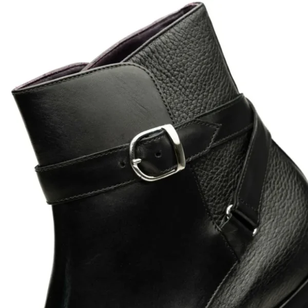 zelli_jodphur_italian_cal_2.webp Flash Sale Zelli Jodphur Italian Calfskin Boot (46-600-BLK) Black