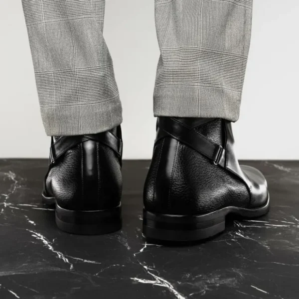 zelli_jodphur_italian_cal_7.webp Flash Sale Zelli Jodphur Italian Calfskin Boot (46-600-BLK) Black
