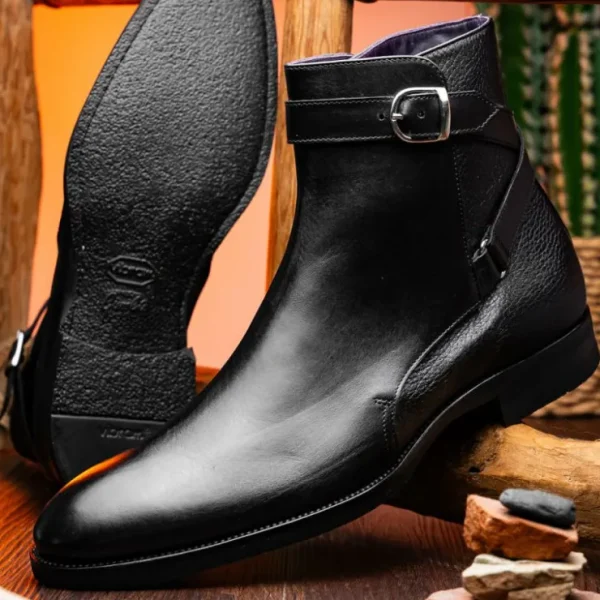 zelli_jodphur_italian_cal_8.webp Flash Sale Zelli Jodphur Italian Calfskin Boot (46-600-BLK) Black