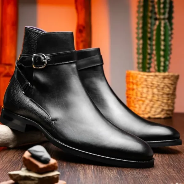 zelli_jodphur_italian_cal_9.webp Flash Sale Zelli Jodphur Italian Calfskin Boot (46-600-BLK) Black