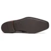 Online Zelli Lago Italian Calfskin & Linen Penny Loafers (15-733-CGN) Cognac