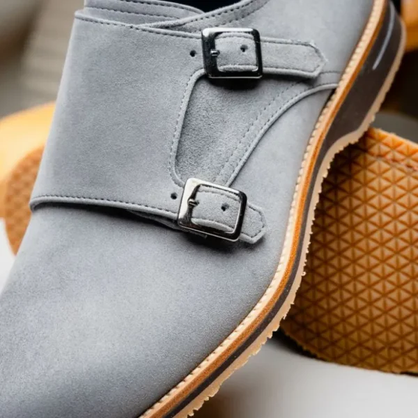 zelli_legerra_goat_suede__9.webp Flash Sale Zelli Legerra Goat Suede Monk Strap (56-105-GRY) Grey