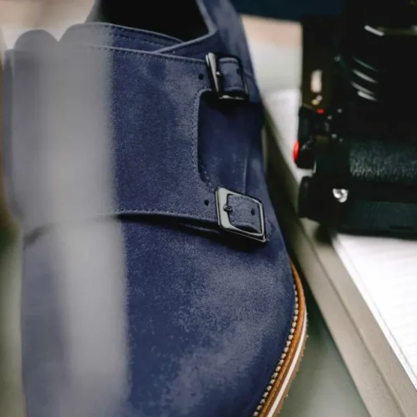 zelli_legerra_suede_goats_10.webp Discount Zelli Legerra Suede Goatskin Double Monkstrap Shoes (56-100-NVY) Navy