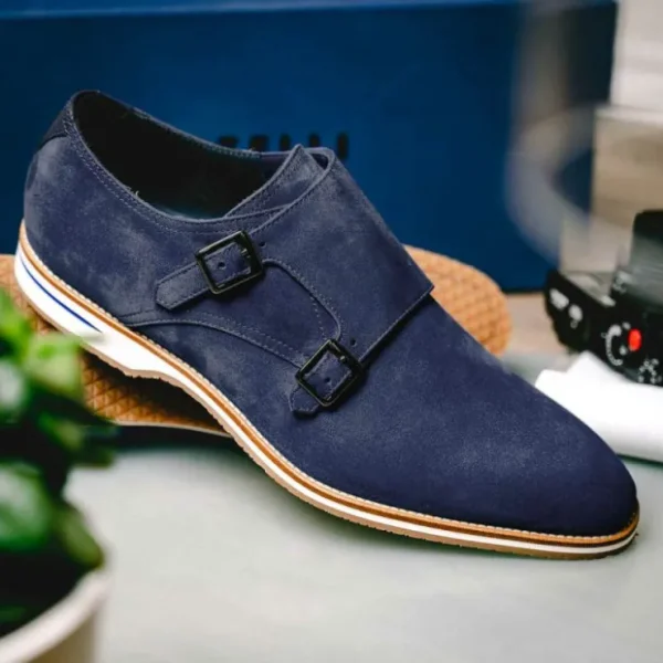 zelli_legerra_suede_goats_11.webp Discount Zelli Legerra Suede Goatskin Double Monkstrap Shoes (56-100-NVY) Navy