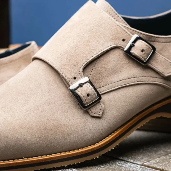 zelli_legerra_suede_goats_7-1.webp Store Zelli Legerra Suede Goatskin Double Monkstrap Shoes (56-105-SND) Sand