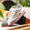 Hot Zelli Leo Sueded Italian Goatskin Sneakers Grey Multi (66-250-GRY) GreyMulti