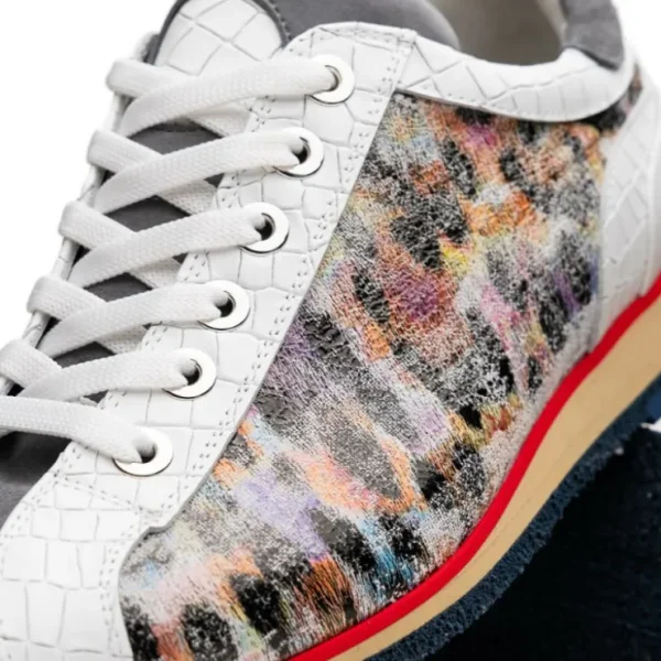 zelli_leo_sueded_italian__2.webp Hot Zelli Leo Sueded Italian Goatskin Sneakers Grey Multi (66-250-GRY) GreyMulti