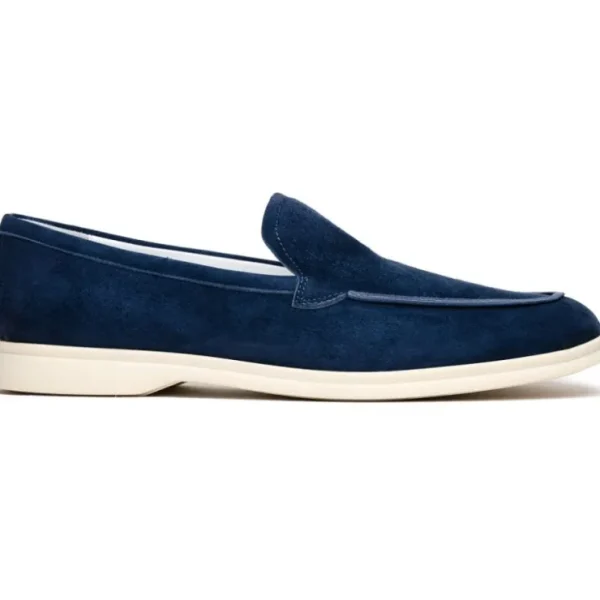 zelli_livorno_sueded_ital_0-3.webp New Zelli Livorno Sueded Italian Goatskin Loafer (16-621-NVY) Navy