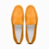 Flash Sale Zelli Livorno Sueded Italian Goatskin Loafer (16-621-CGN) Cognac