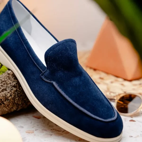 zelli_livorno_sueded_ital_7-3.webp New Zelli Livorno Sueded Italian Goatskin Loafer (16-621-NVY) Navy