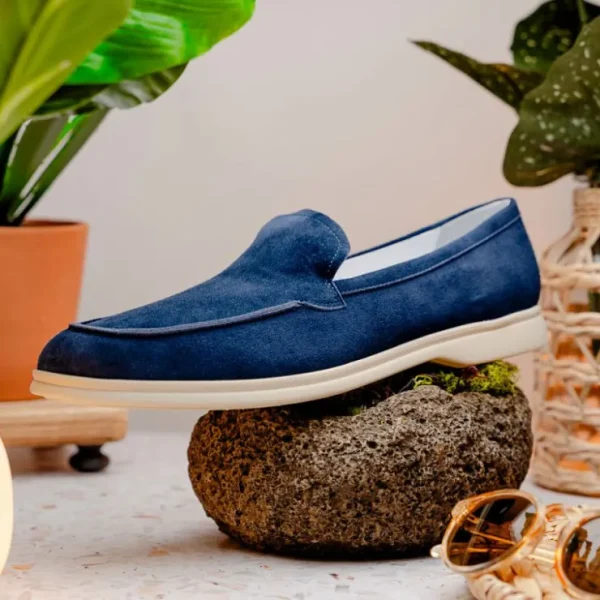 zelli_livorno_sueded_ital_8-3.webp New Zelli Livorno Sueded Italian Goatskin Loafer (16-621-NVY) Navy