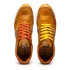 New Zelli Matteo Calfskin / Perforated Suede Sneakers (65-224-MUS) Mustard