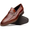 Online Zelli Meo Hand Burnished Loafers (15-703-CGN) Cognac