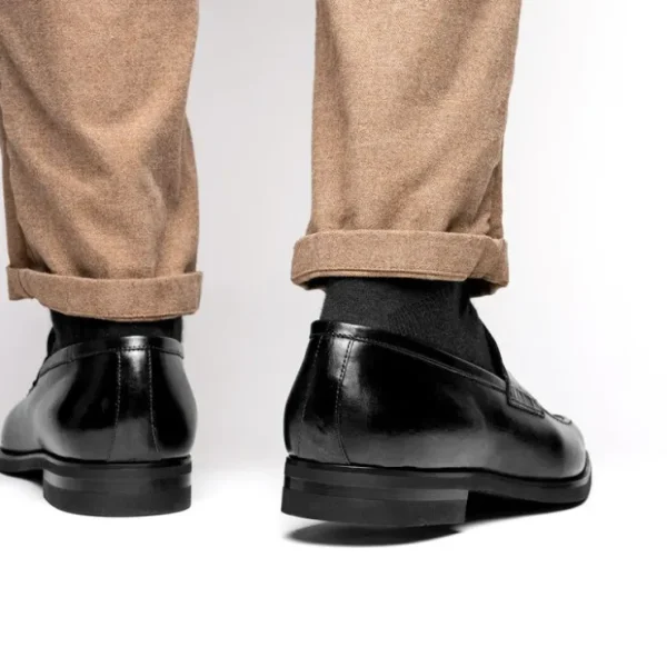 zelli_meo_hand_burnished__10-1.webp Best Zelli Meo Hand Burnished Loafers (15-703-BLK) Black