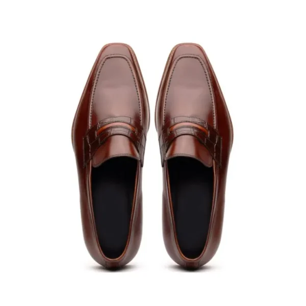 zelli_meo_hand_burnished__3.webp Online Zelli Meo Hand Burnished Loafers (15-703-CGN) Cognac