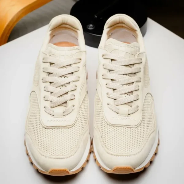 zelli_milo_suede_amp_mesh_12.webp Outlet Zelli Milo Suede & Mesh Trainer Sneaker (66-246-SND) Sand
