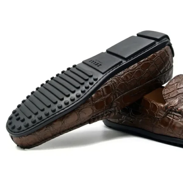 zelli_monza_caiman_crocod_2-2.webp Discount Zelli Monza Caiman Crocodile Driving Loafers (31-103-CGN) Cognac