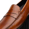 Sale Zelli Monza Hand Burnished Italian Calfskin Driving Loafers (35-115-CGN) Cognac
