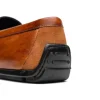 Sale Zelli Monza Hand Burnished Italian Calfskin Driving Loafers (35-115-CGN) Cognac