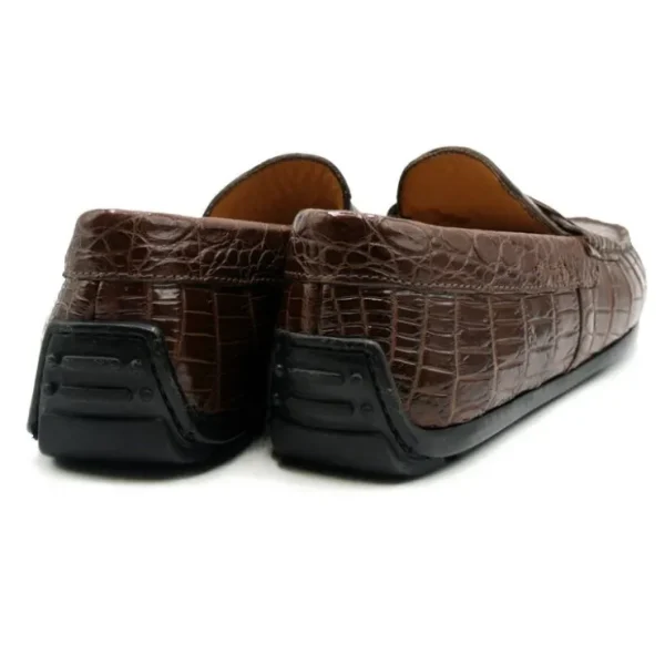 zelli_monza_nile_crocodil_3-1.webp New Zelli Monza Nile Crocodile Driving Loafers Size 13 (32-102-CGN) Cognac
