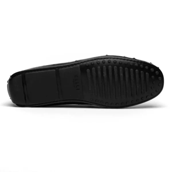 zelli_monza_ostrich_quill_5.webp Clearance Zelli Monza Ostrich Quill Driving Loafers (33-100-BLK) Black