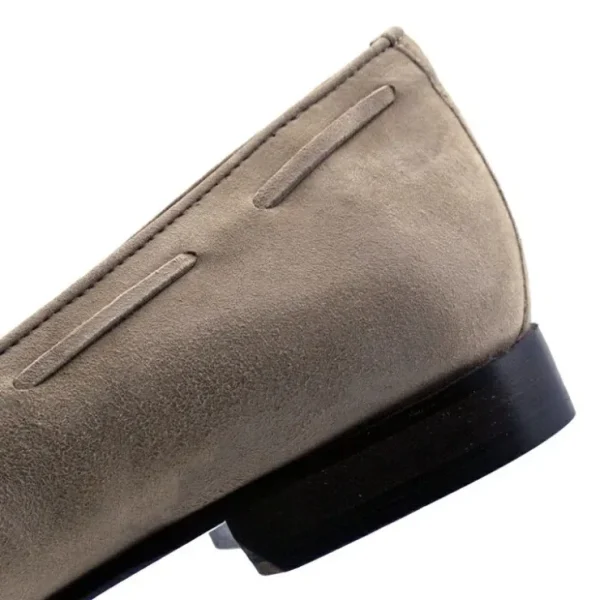 zelli_naples_suede_tassel_4-1.webp Sale Zelli Naples Suede Tassel Loafers (16-580-BON) Bone
