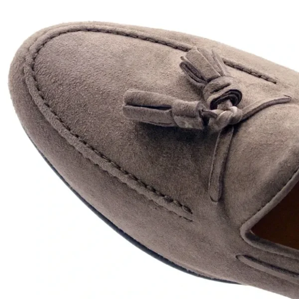 zelli_naples_suede_tassel_6-2.webp Sale Zelli Naples Suede Tassel Loafers (16-580-MOC) Mocha