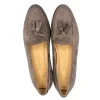 Sale Zelli Naples Suede Tassel Loafers (16-580-MOC) Mocha