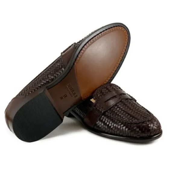 zelli_nicola_woven_loafer_1-1.webp Hot Zelli Nicola Woven Loafers Dark Brown (15-585-BRN) DarkBrown