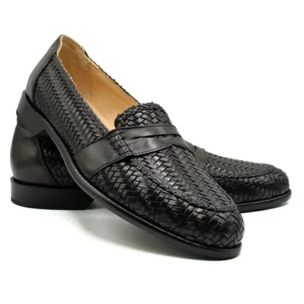 zelli_nicola_woven_loafer_2-1.webp Hot Zelli Nicola Woven Loafers Dark Brown (15-585-BRN) DarkBrown