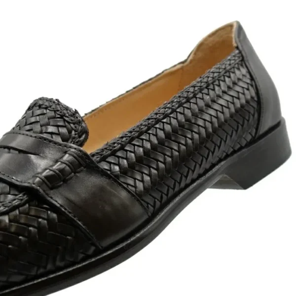 zelli_nicola_woven_loafer_3-1.webp Hot Zelli Nicola Woven Loafers Dark Brown (15-585-BRN) DarkBrown