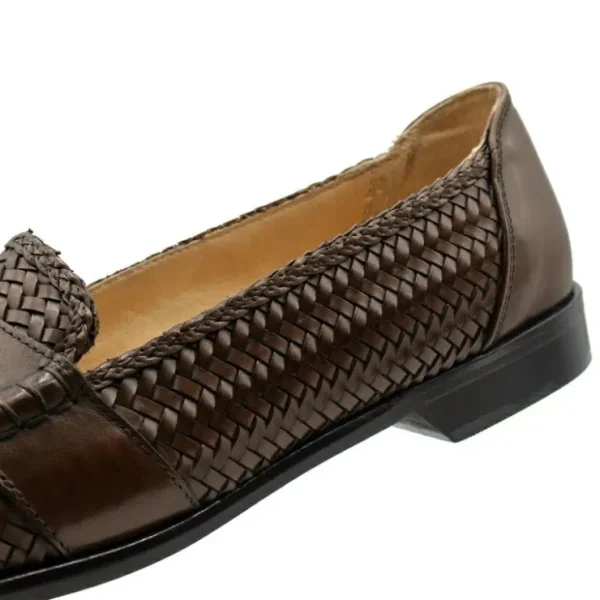 zelli_nicola_woven_loafer_3.webp Store Zelli Nicola Woven Loafers (15-585-CGN) Cognac